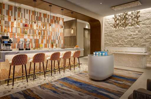 Juice and Coffee Bar at Jamul Spa within Jamul Casino Resort