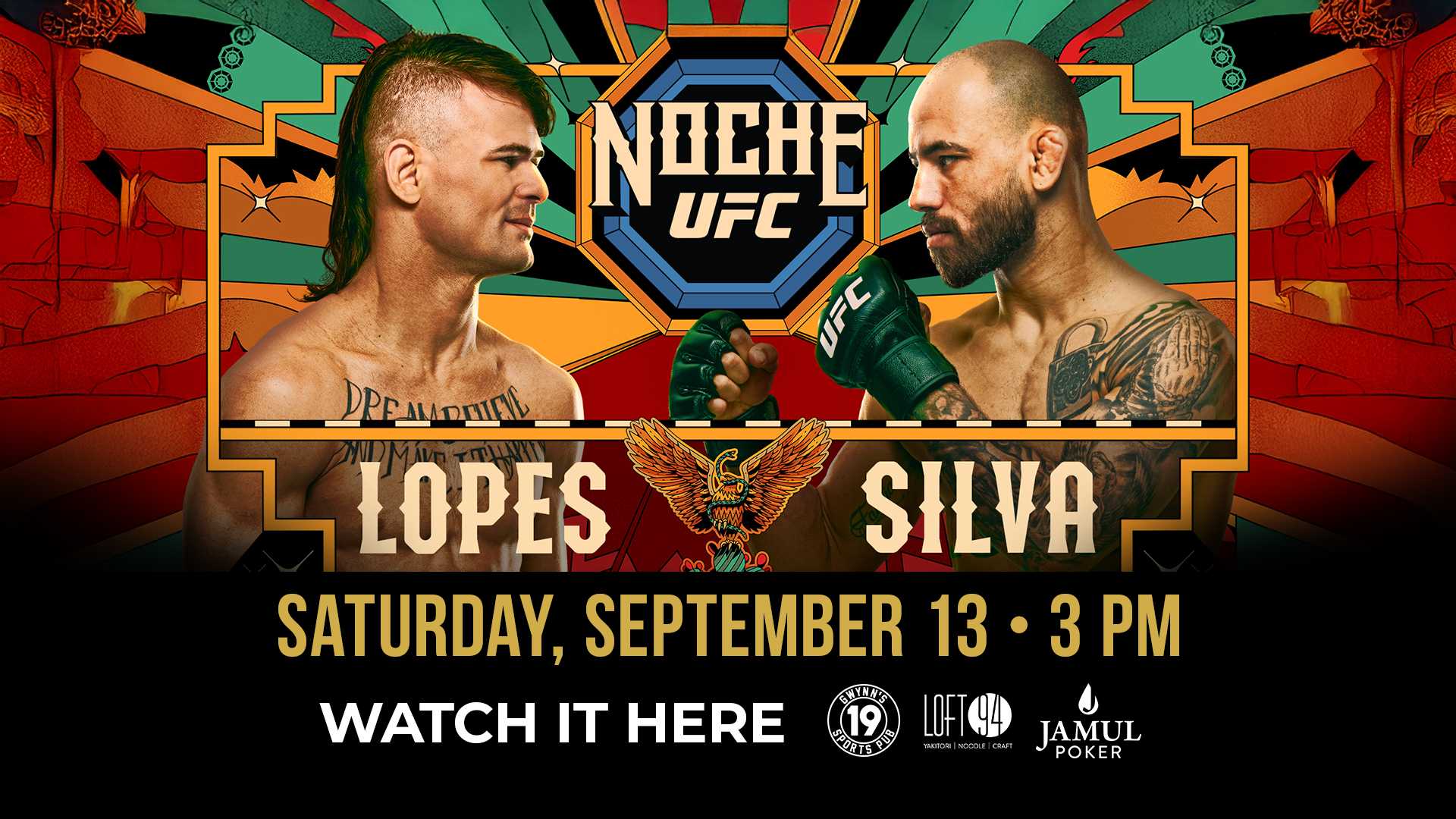 Noche UFC: Lopes vs. Silva