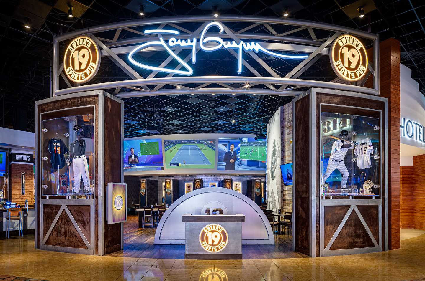 Tony Gwynn's Sports Pub entrance at Jamul Casino Resort