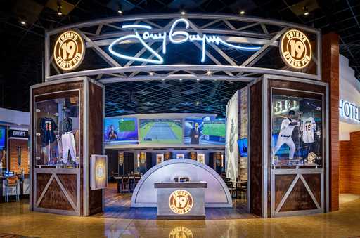 Tony Gwynn's Sports Pub entrance at Jamul Casino Resort