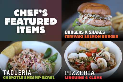 Jamul Marketplace Chef's Featured Items
