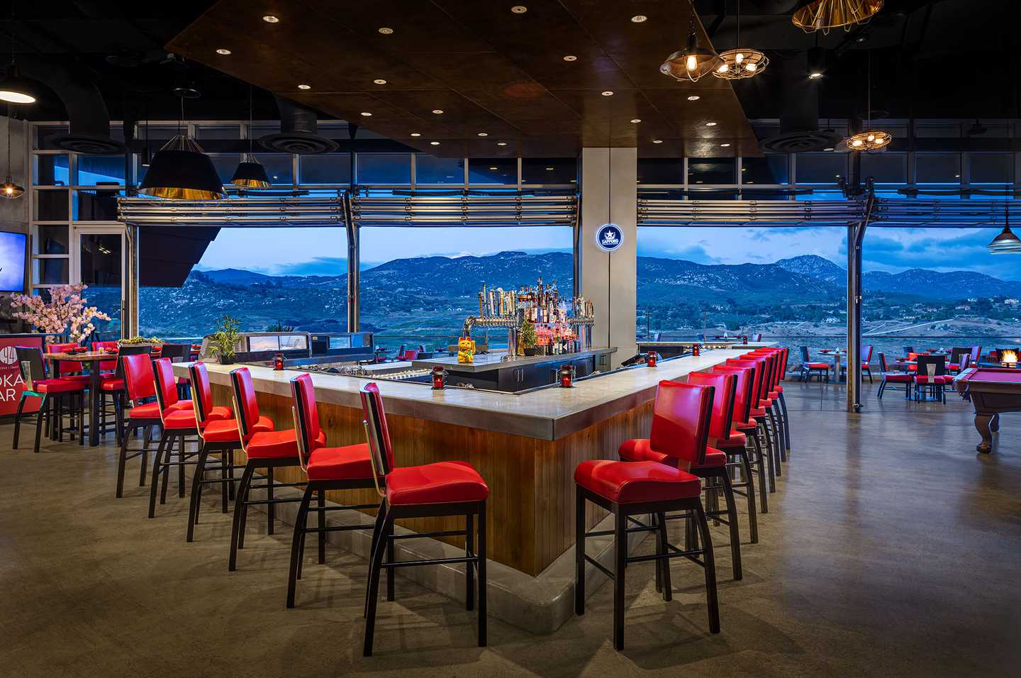Loft 94 bar at Jamul Casino Resort