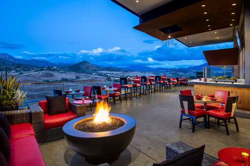 Loft 94 patio at Jamul Casino Resort