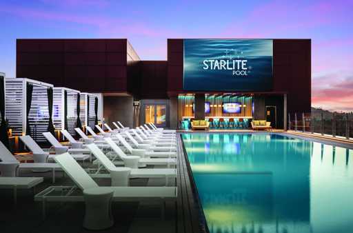 Jamul Casino Hotel Starlite Pool TV