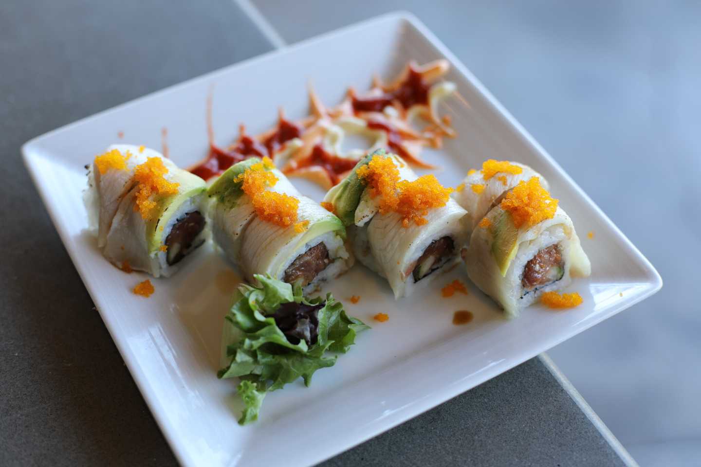 Loft 94 San Diego Sushi Specialty Rolls.