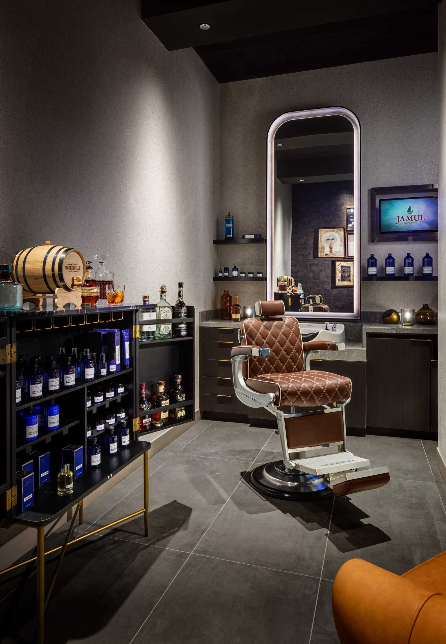 Barber Shop within Jamul Spa at Jamul Casino Resort