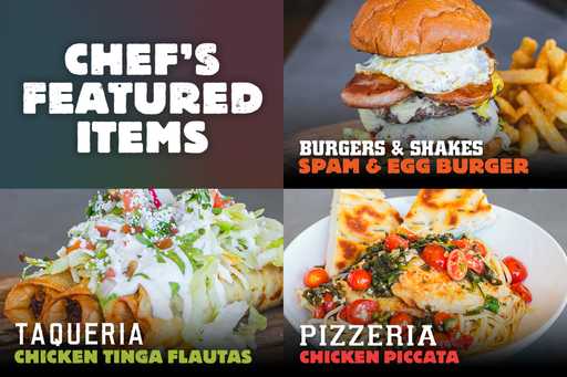 Jamul Marketplace Chef's Featured Items