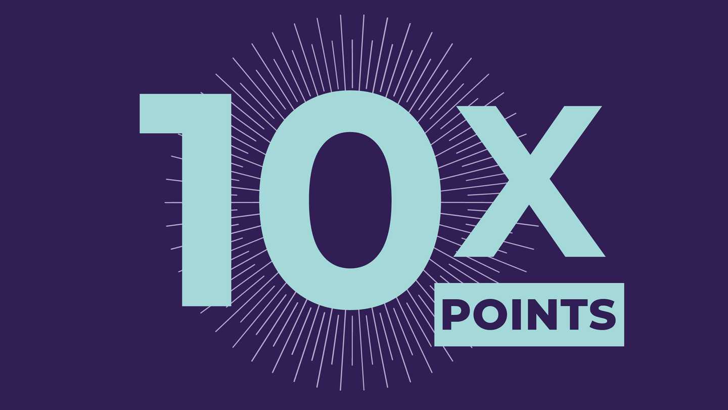 10x Points