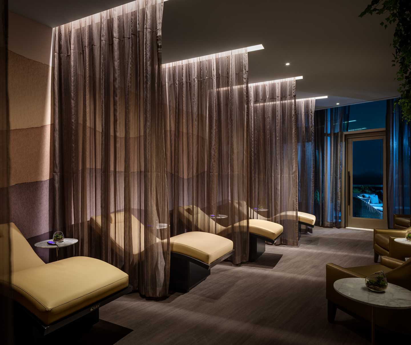 Lounge Chairs within Jamul Spa at Jamul Casino Resort